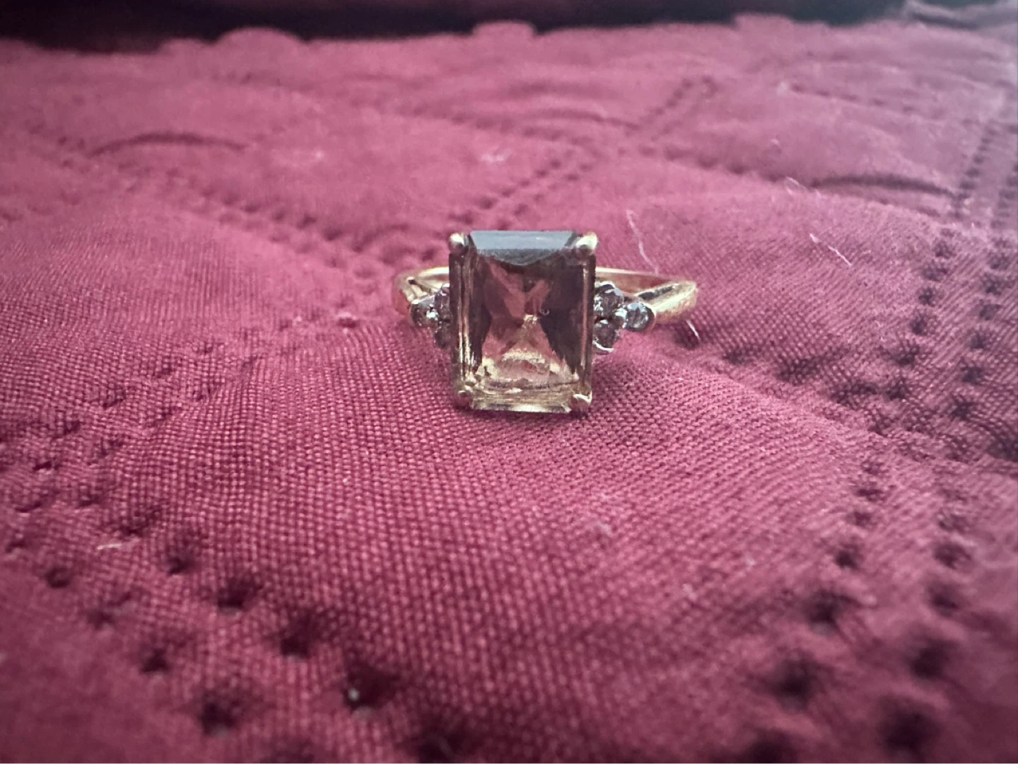 *Mothers Day Special* Smokey quartz and diamond ring - photo 4