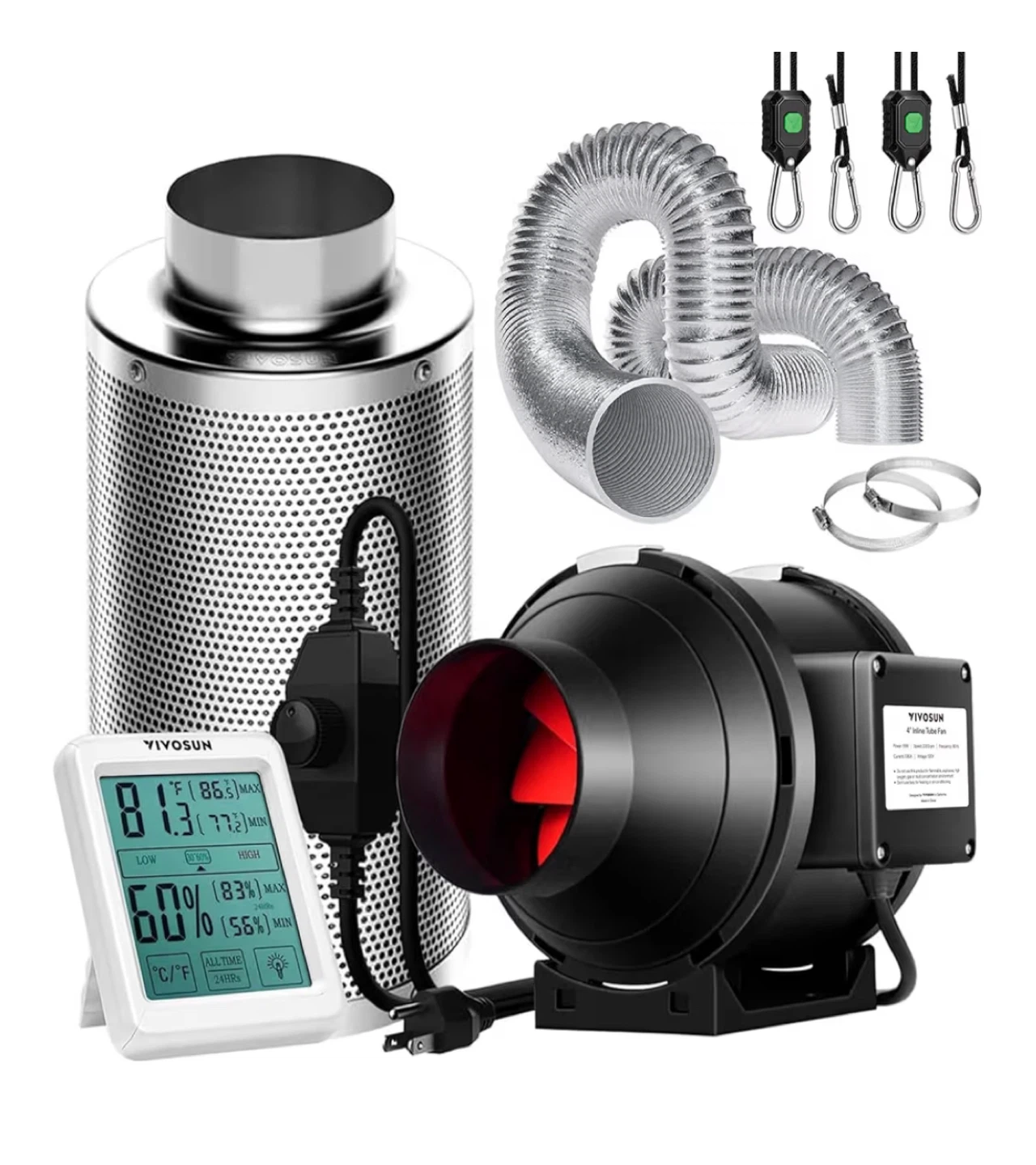 Vivo sun air filtration system