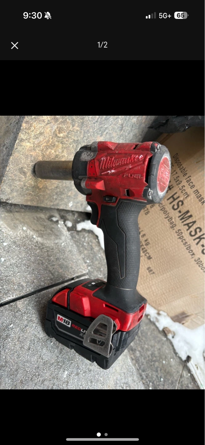 Milwaukee M18 FUEL Impact Wrench Kit - photo 5