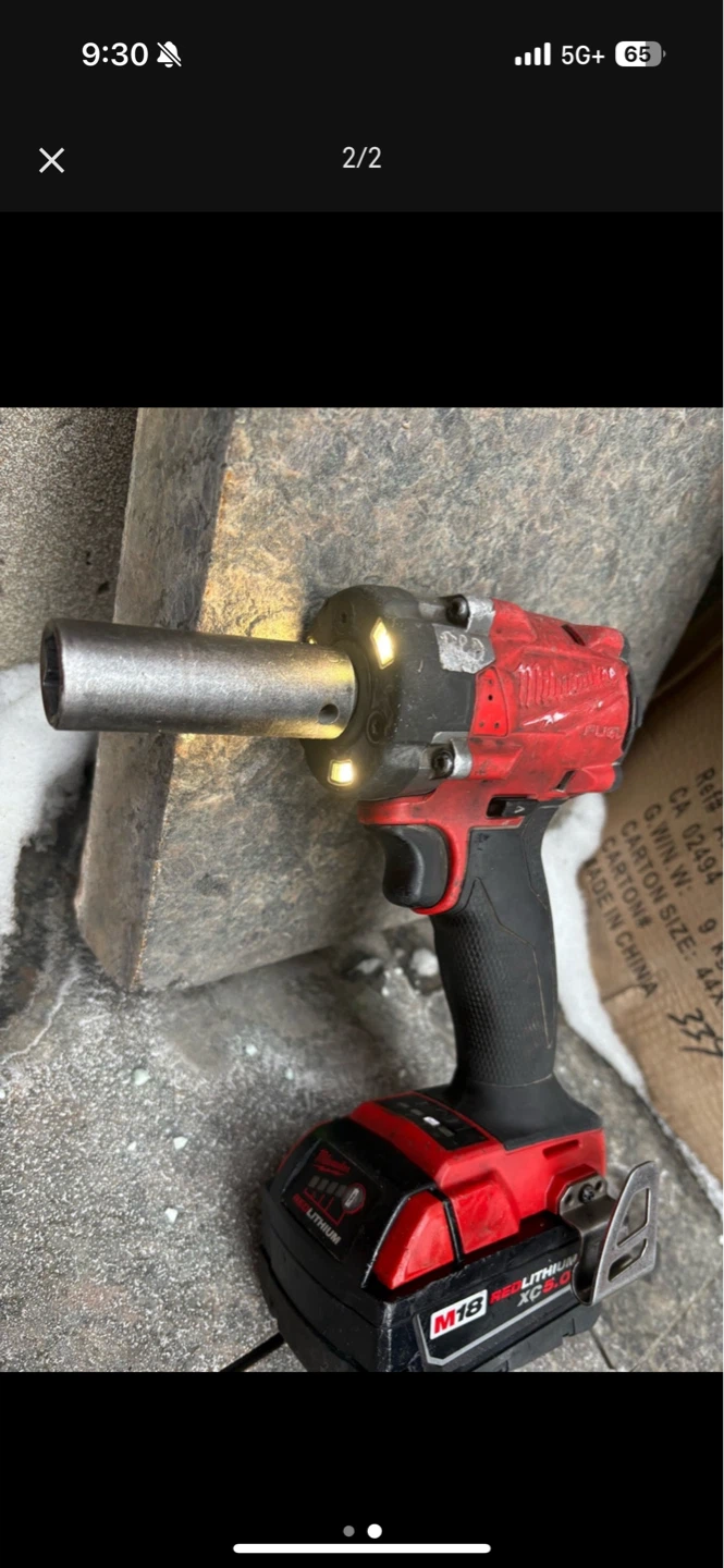 Milwaukee M18 FUEL Impact Wrench Kit - photo 4
