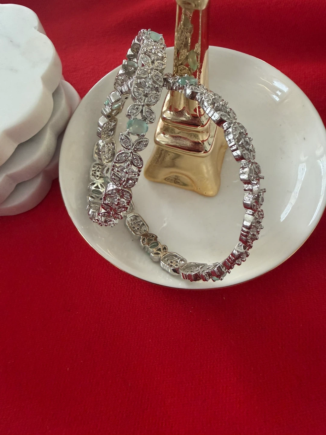 Set of 4 Bejeweled Bangles - photo 5