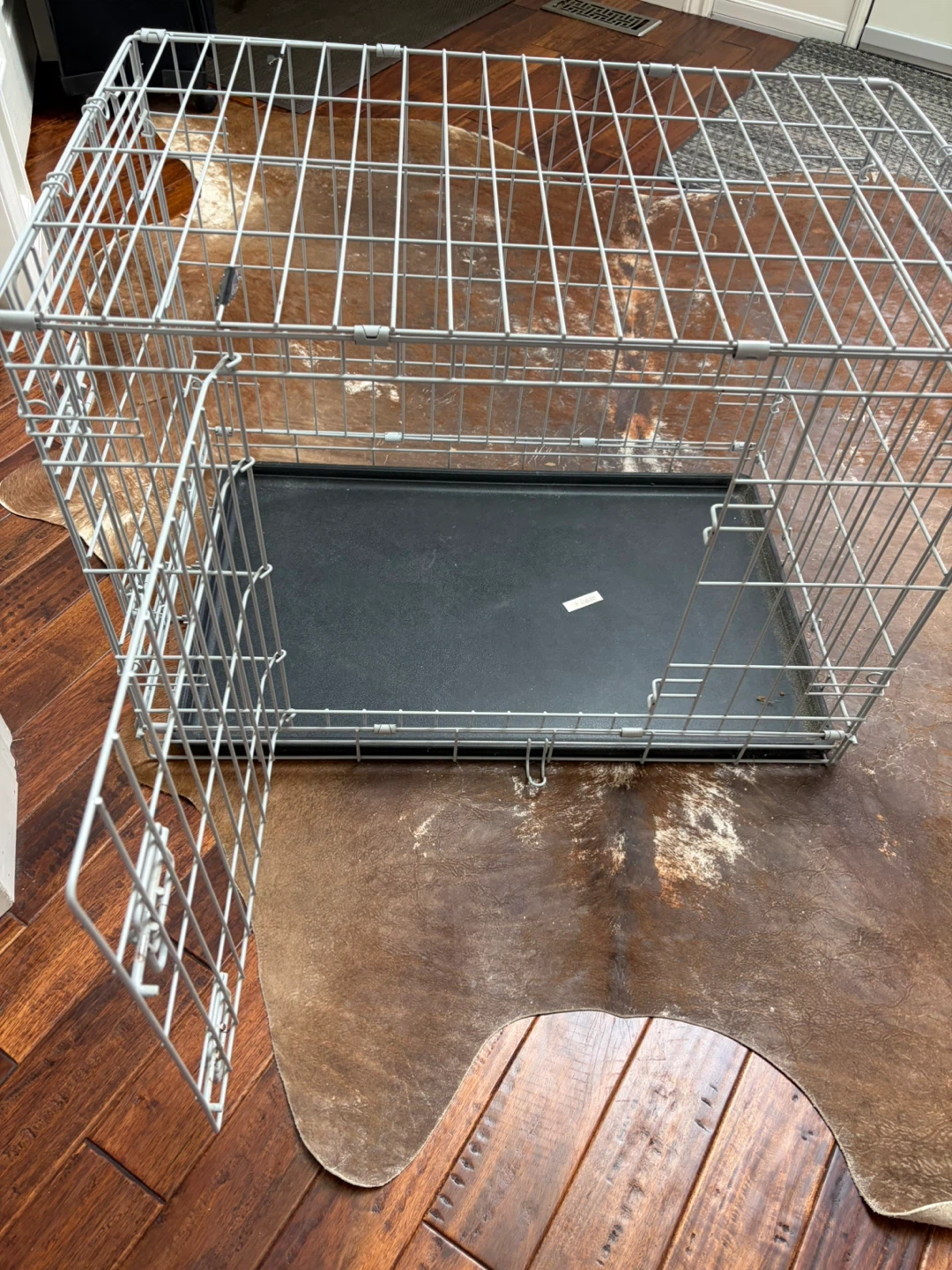 Wire Dog Crate with Tray