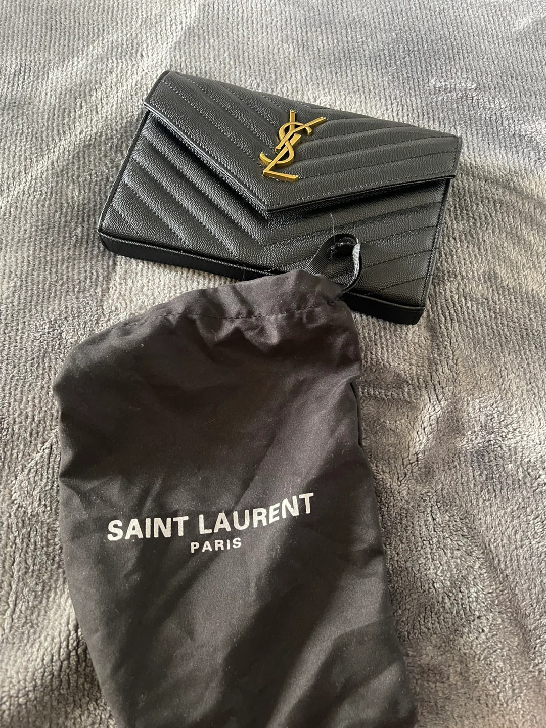 Saint Laurent Black leather purse with Chain crossbody - photo 4