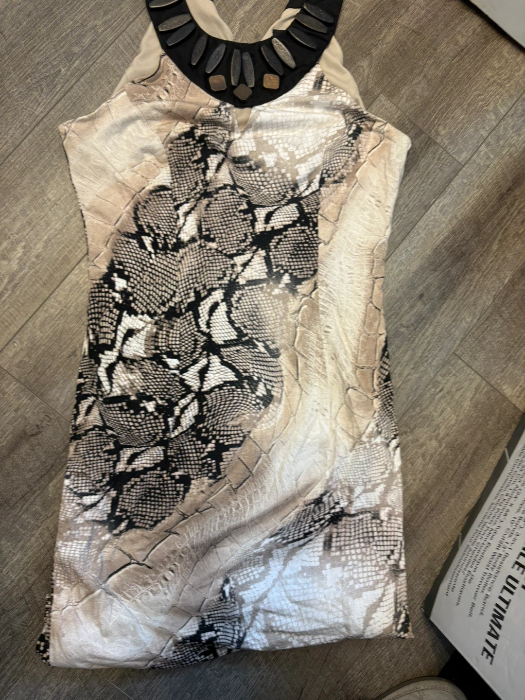 Abstract Print ladies clothing