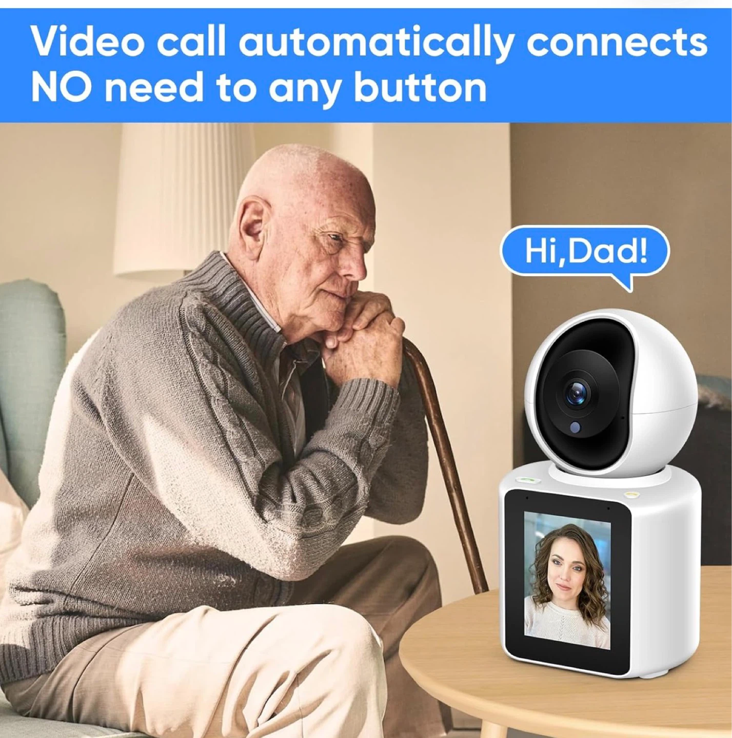 Smart Sharing Video Calling Camera with 2.8-inch Screen - photo 3