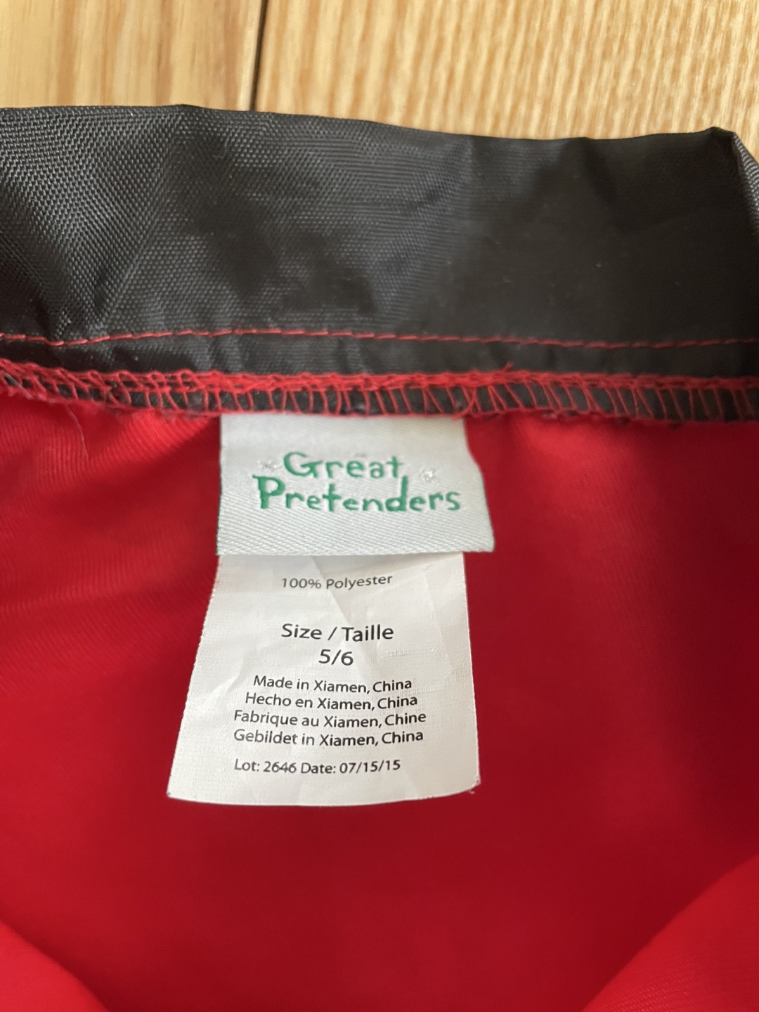 Great Pretenders Firefighter Jacket Size 5/6 - photo 3