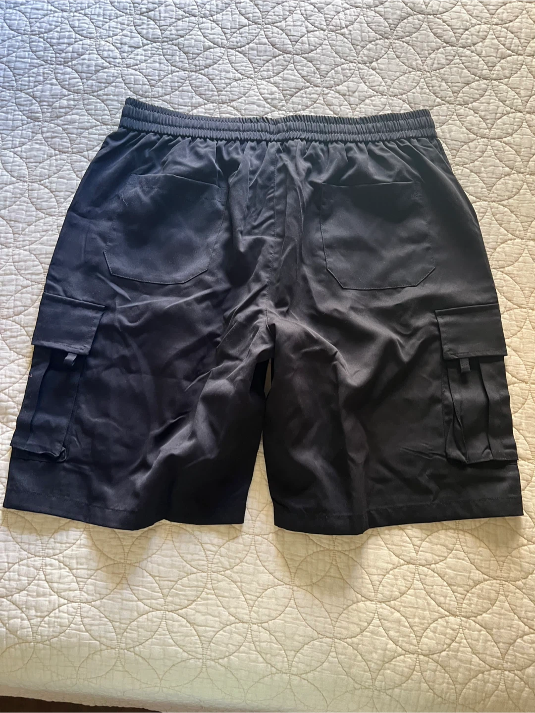 MANFINITY Men's Black Cargo Shorts XL - photo 3