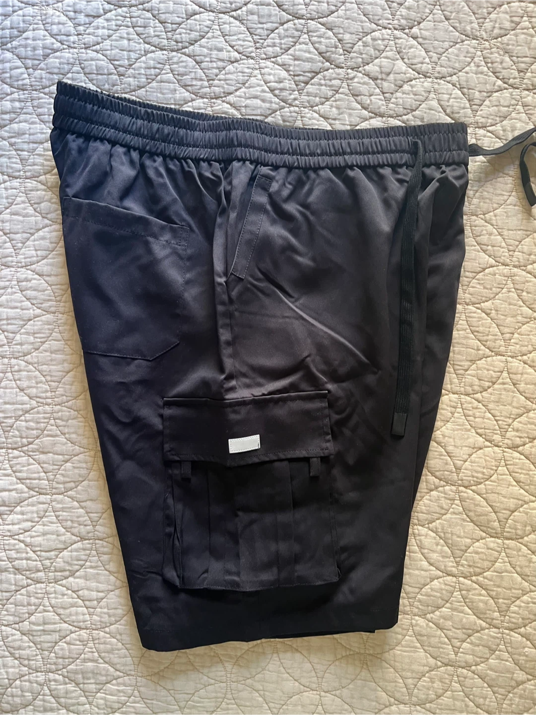 MANFINITY Men's Black Cargo Shorts XL - photo 2