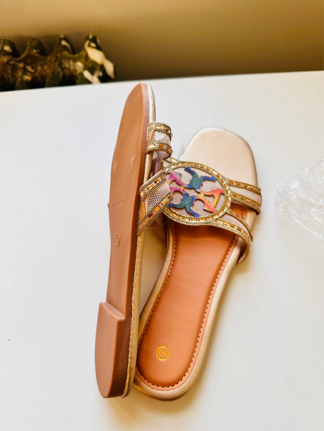 Women's Slide Sandals Size 40 - photo 2