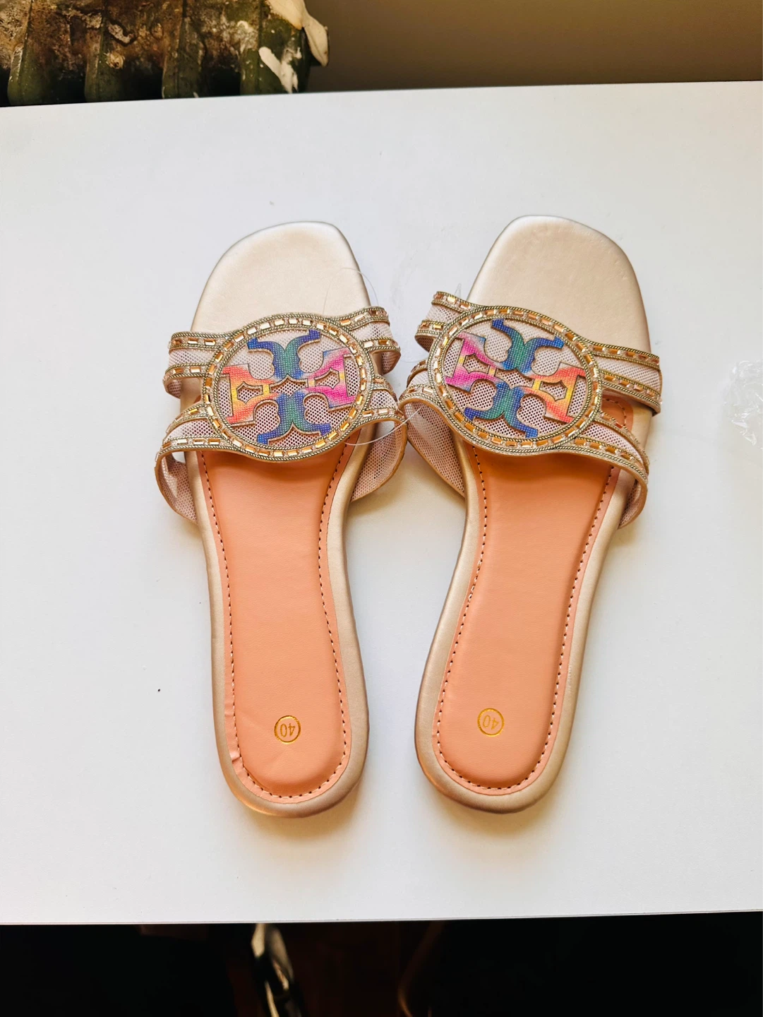 Women's Slide Sandals Size 40 - photo 3