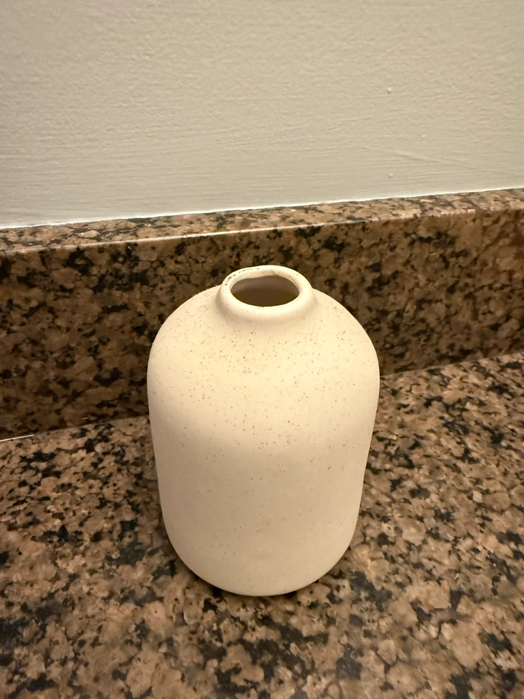 Cream Speckled Ceramic Bud Vases Set of 3 - photo 3