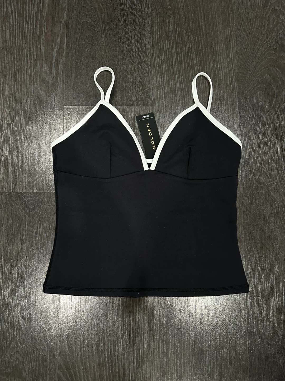 Aritzia Golden LIFE Vibrant Tank Size L NWT