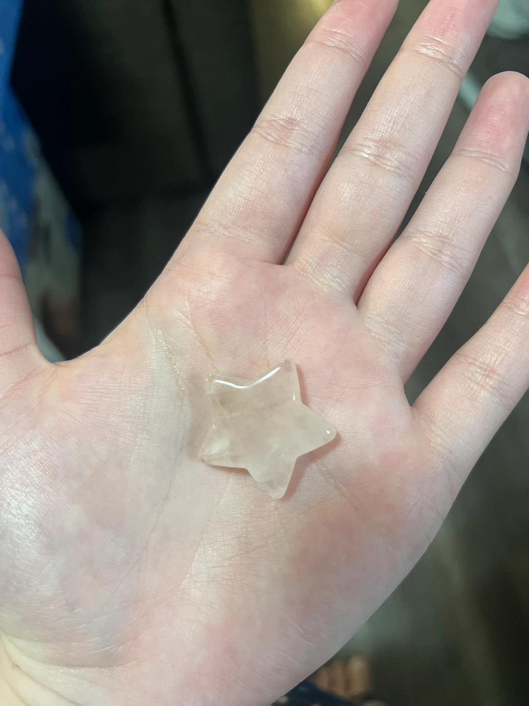 Rose Quartz Star Stone
