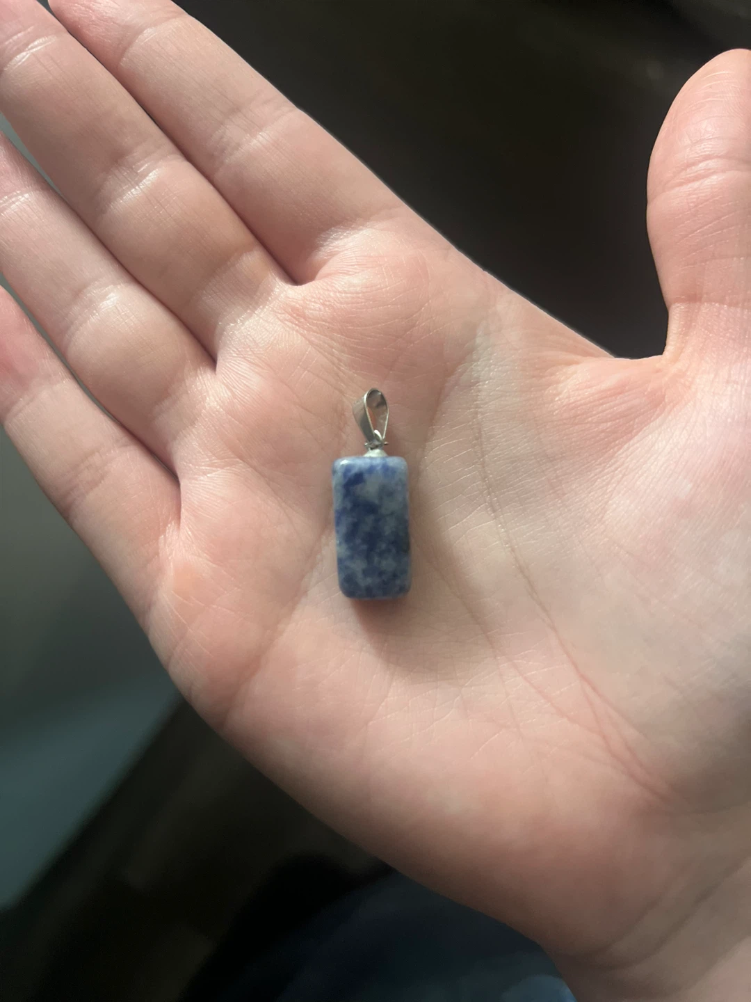 Blue Stone Pendant