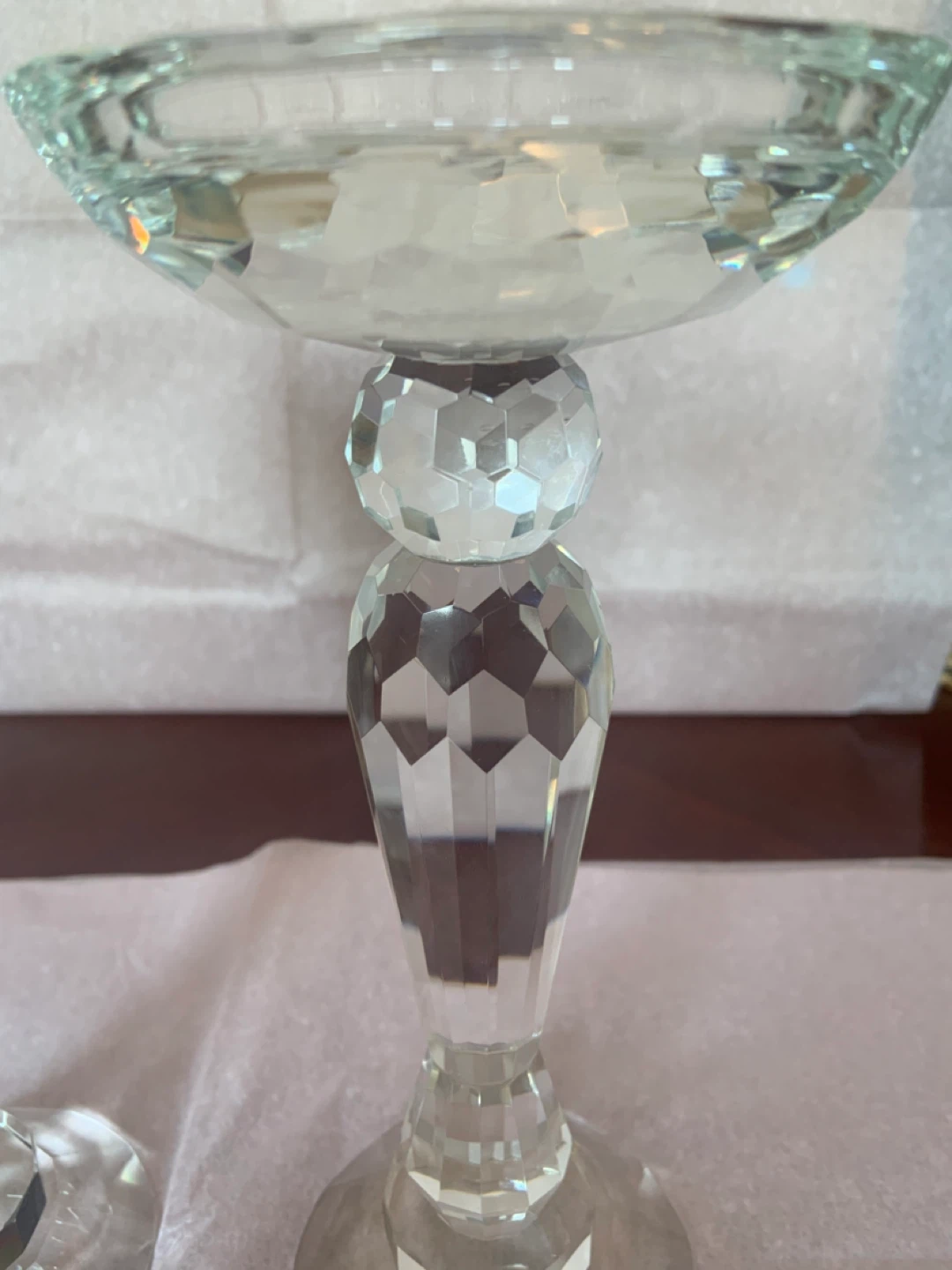 Crystal Candlestick Holders Set of 2 - photo 5