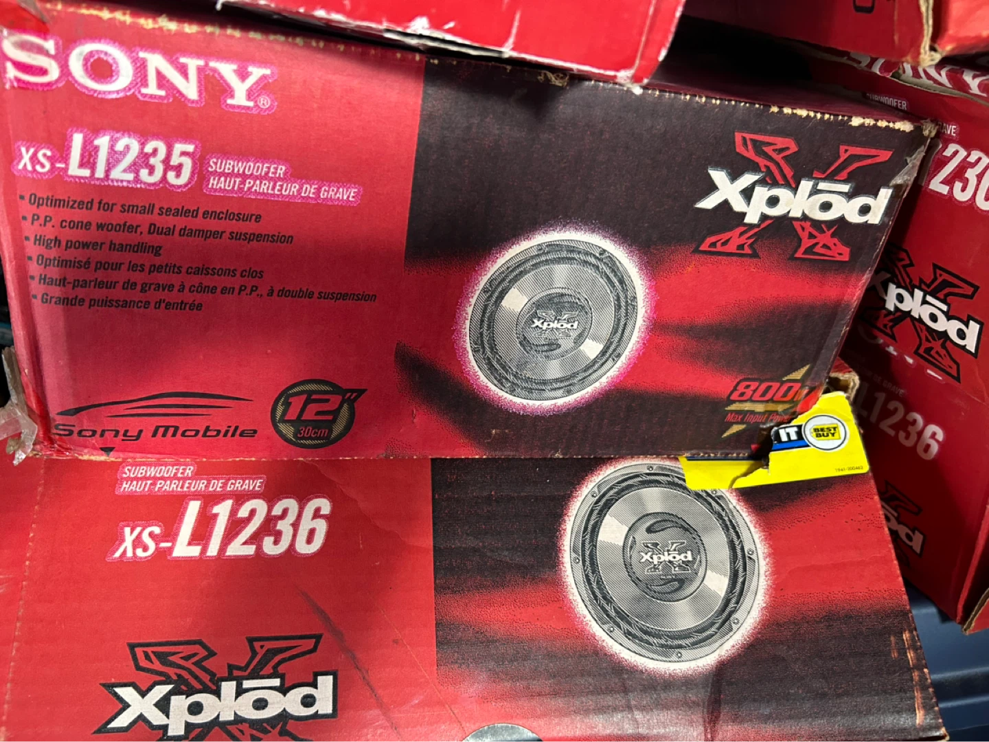 Sony Xplod XS-L1236 12" Subwoofer - photo 3