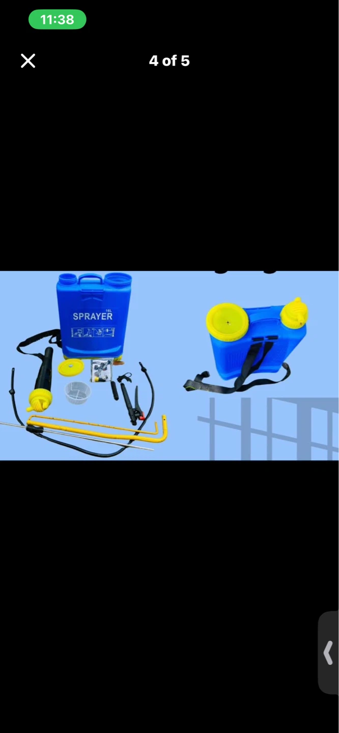 Blue 16L Sprayer with Yellow Accents - photo 3