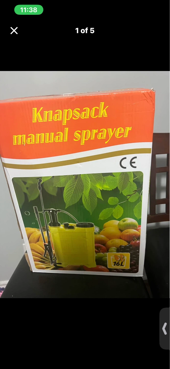 Blue 16L Sprayer with Yellow Accents - photo 2