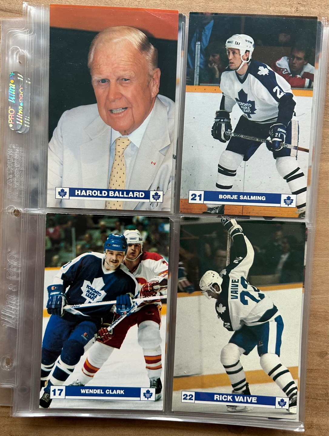 Vintage Collection of 1980’s Toronto Maple Leafs Post Cards