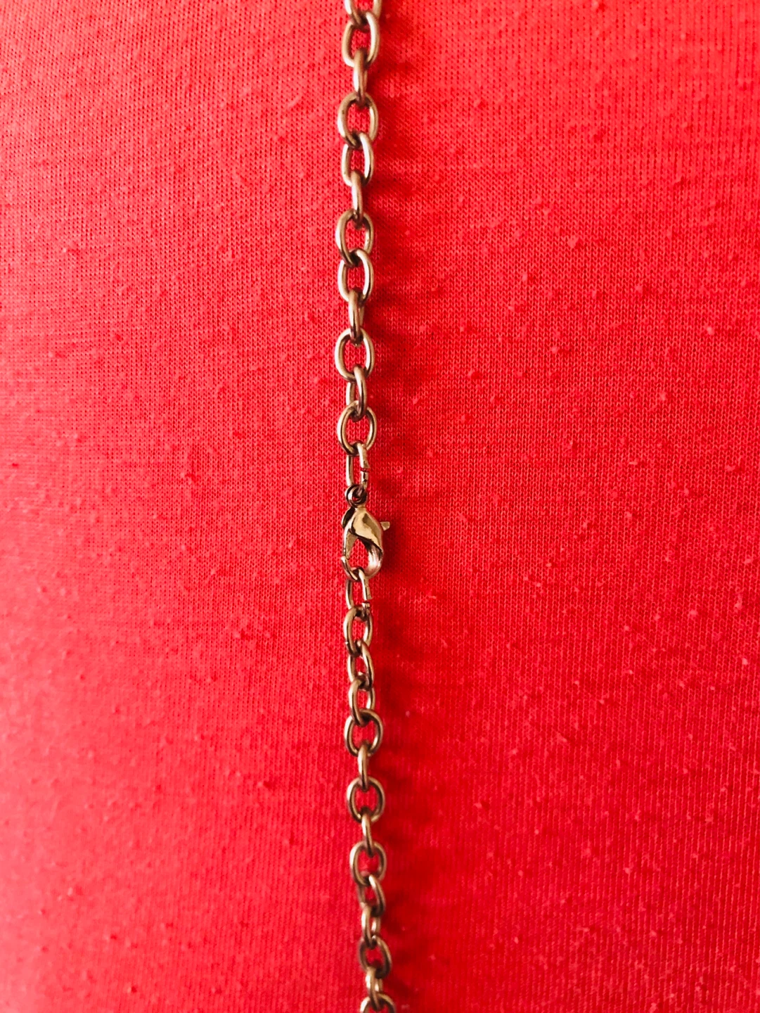 Necklace with Green and Blue Glass Beads - photo 4