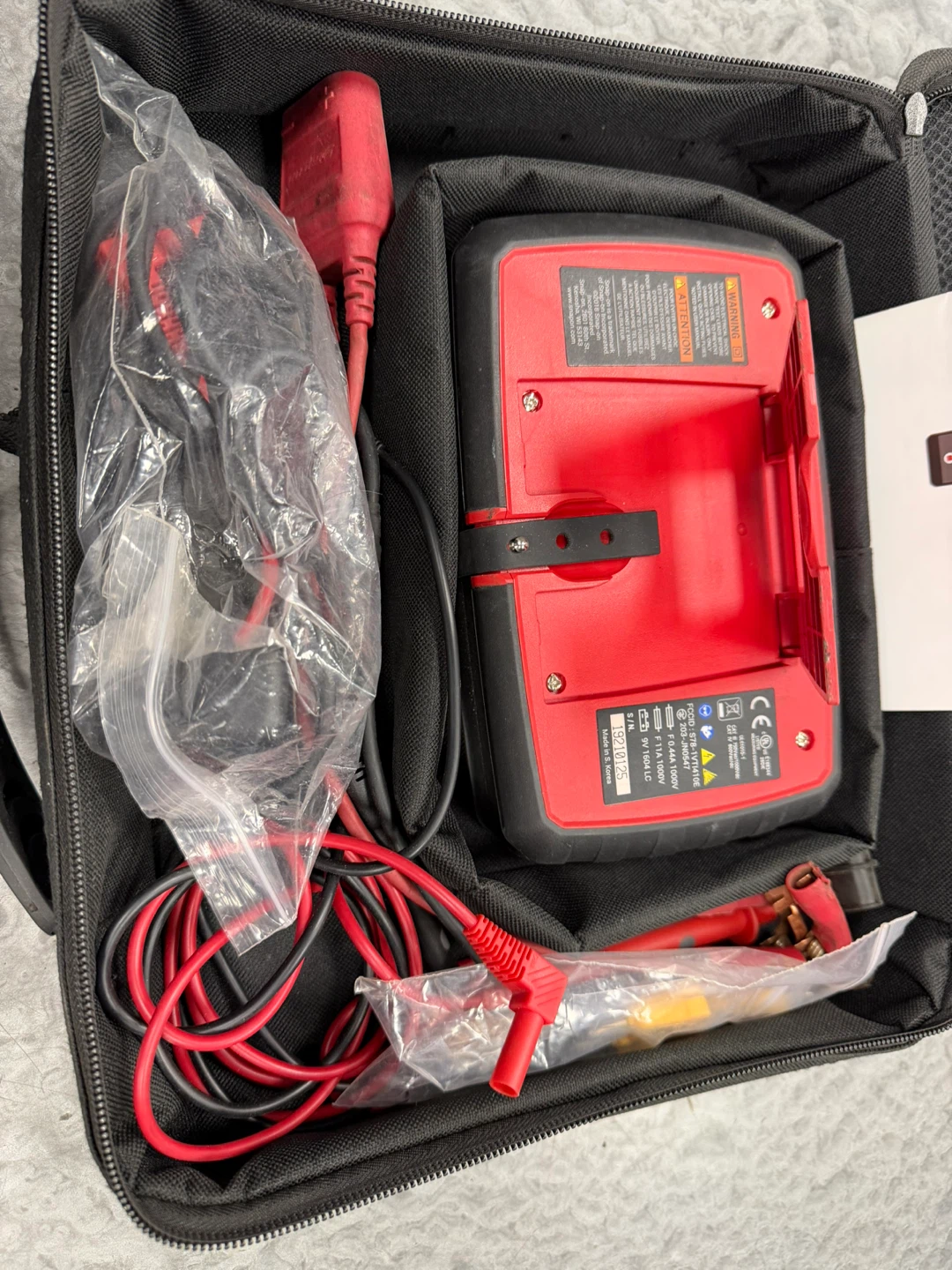 Snap-on EEDM596 Advanced Digital Multimeter with Case - photo 5