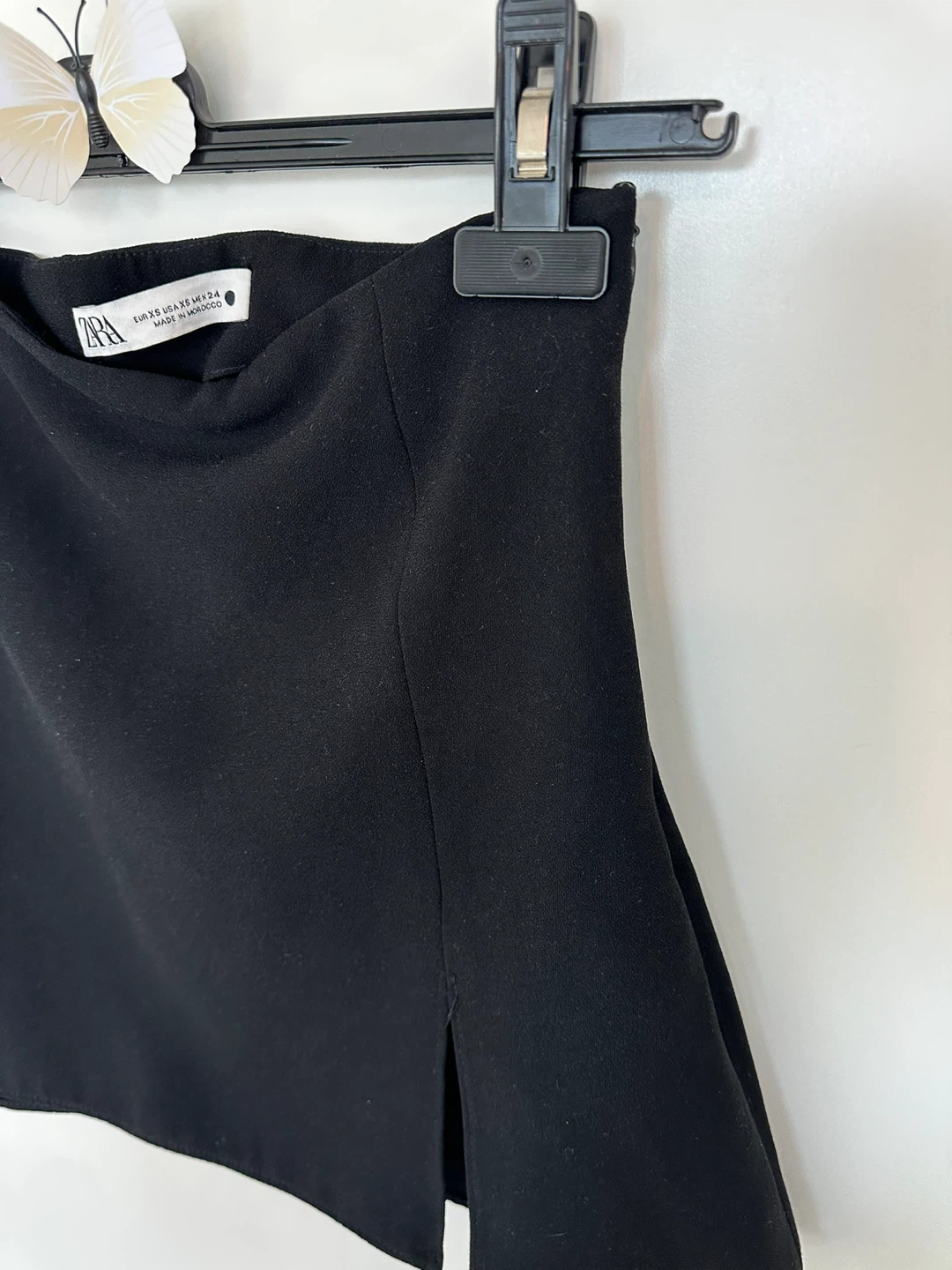 Zara Black Mini Skirt Size XS - photo 2