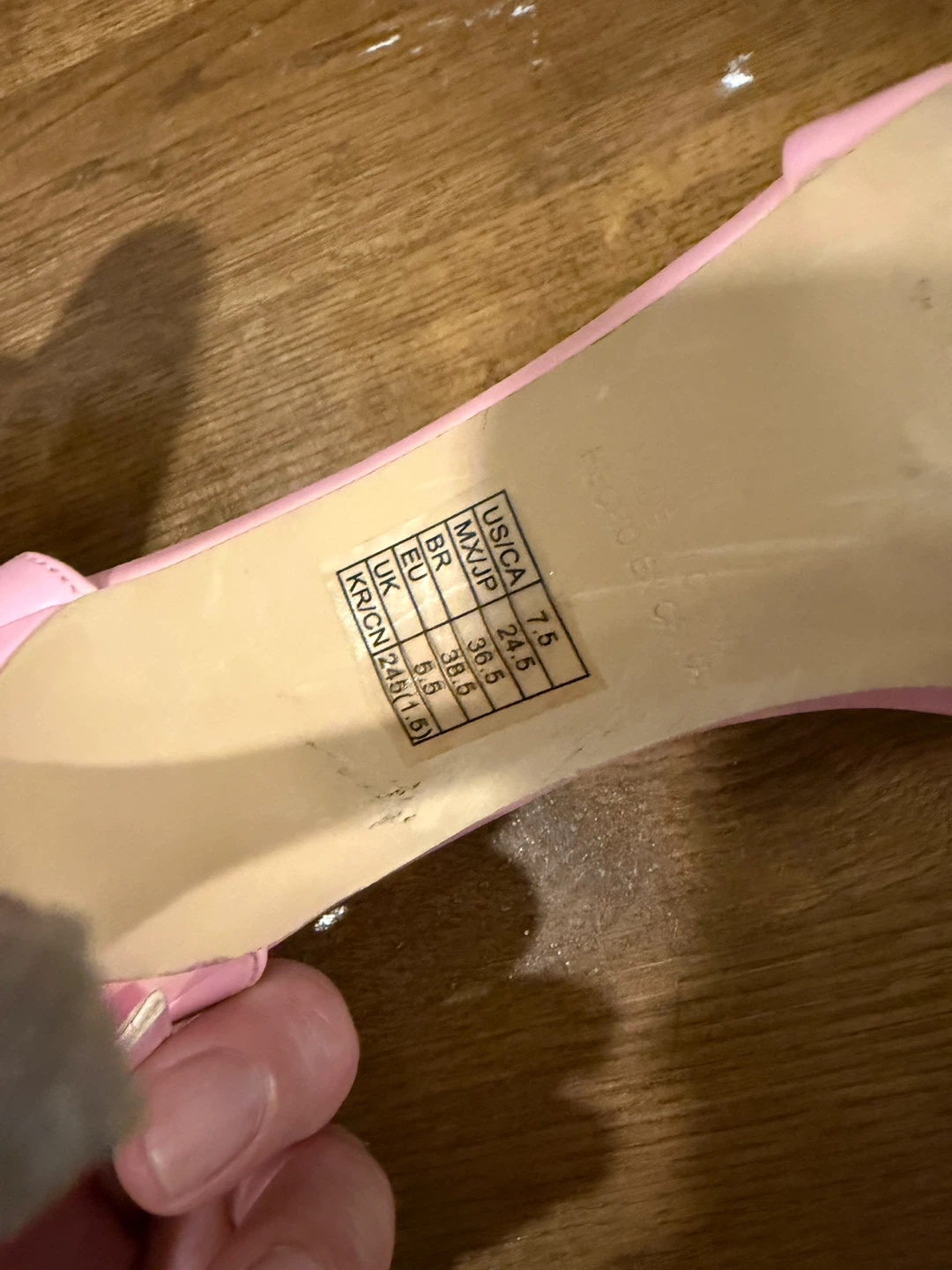Pink Patent Ankle Strap Heels - photo 4