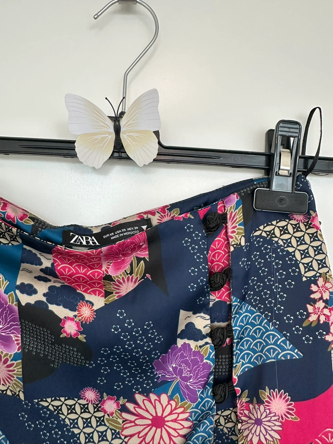 Zara Patchwork Floral Mini Skirt - photo 3