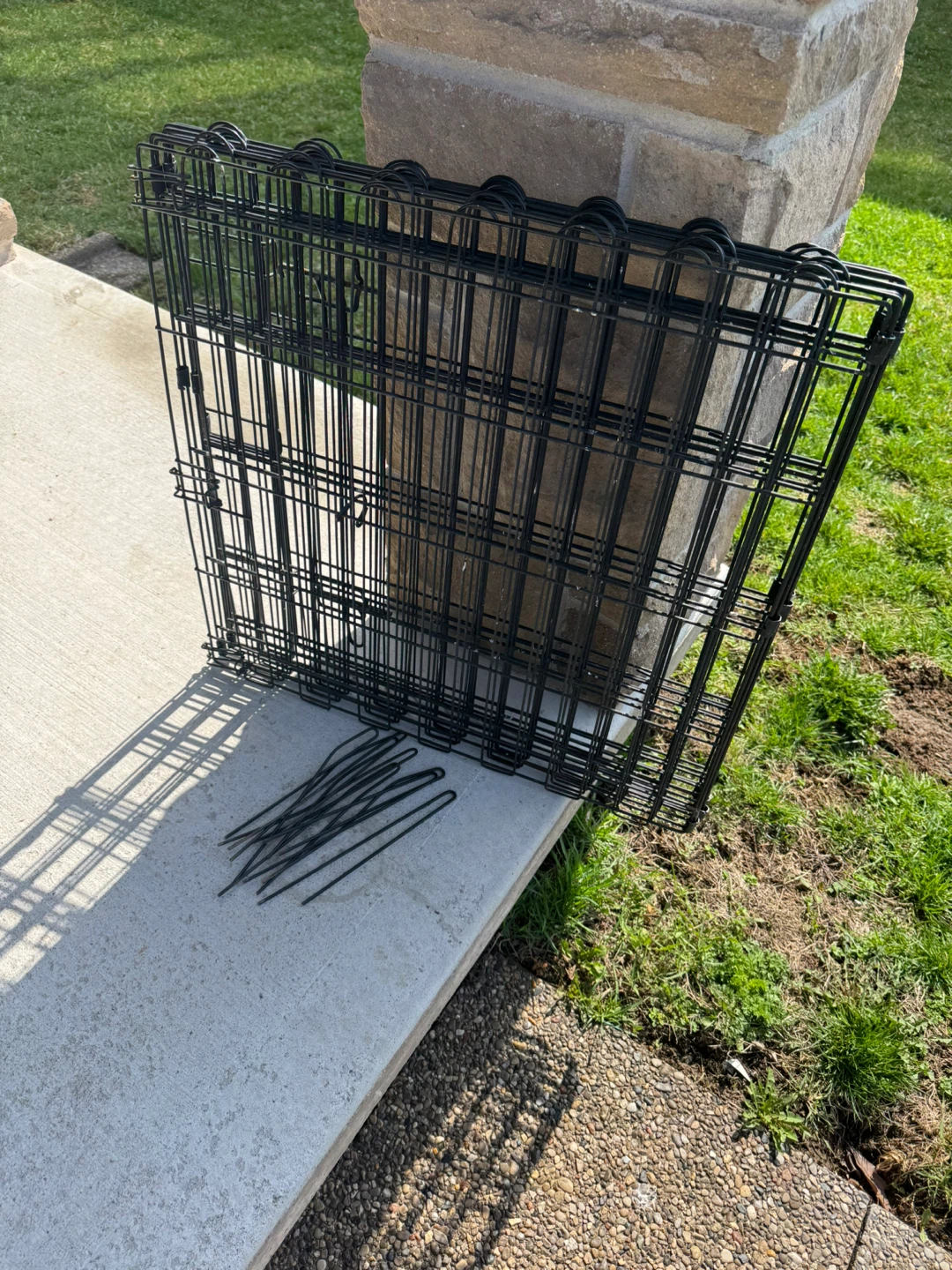 Wire Dog Exercise Pen Playard