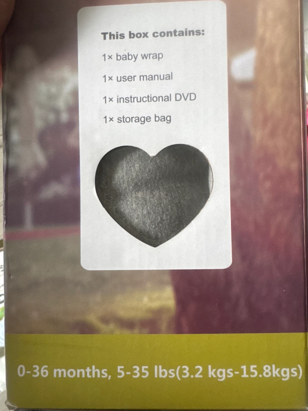 InnooBaby Grey Baby Wrap Carrier - photo 4