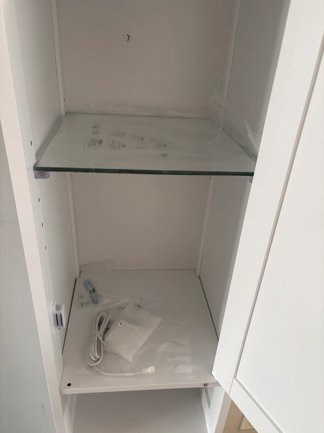 Brand New Tall Storage Cabinet with Lights - photo 5