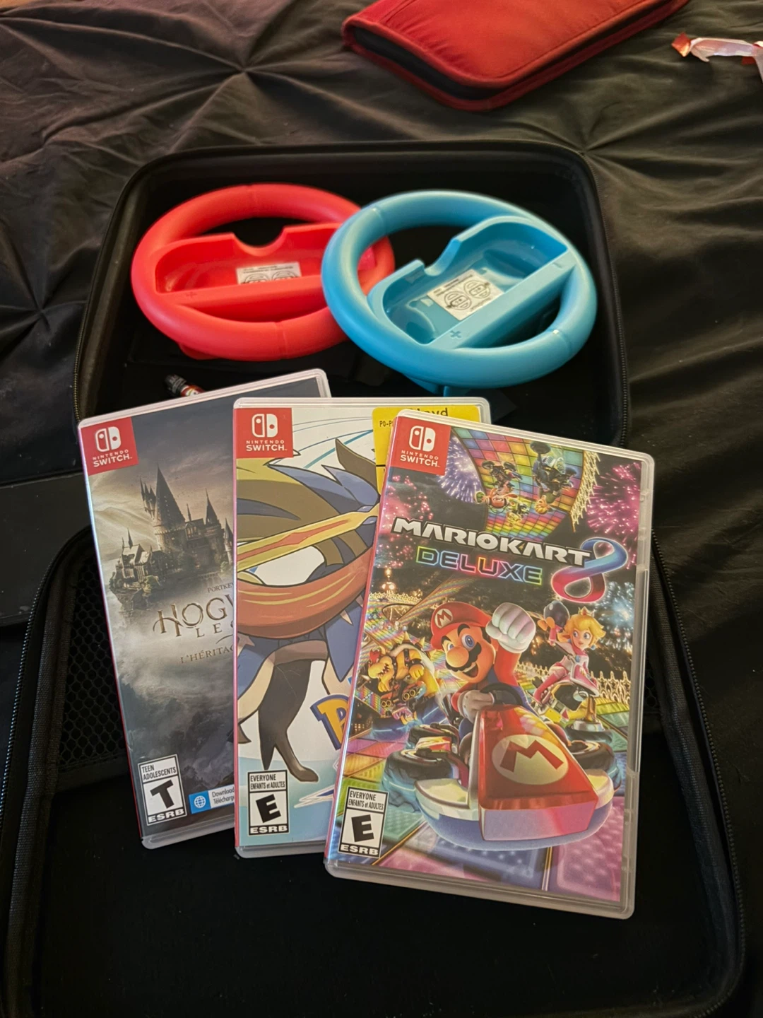 Nintendo Switch Mario Kart 8 Deluxe, Pokemon, Harry Potter Games