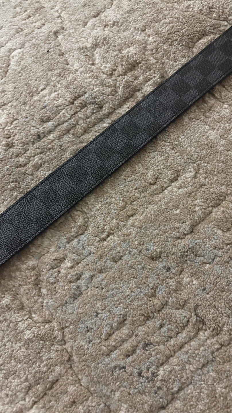 Black and gold lv belt - photo 3