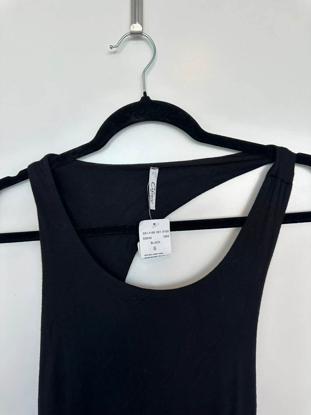 Cobain Black Racerback Dress - Size S - photo 2