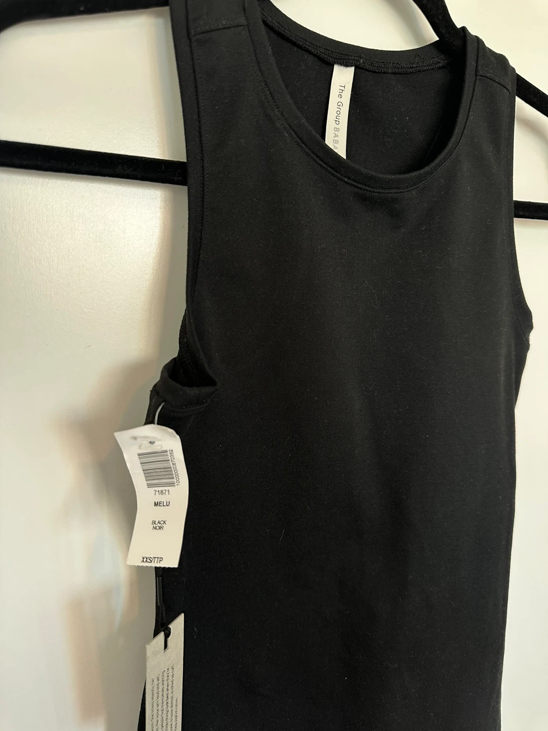 The Group by Babaton Black Melu Tank Top XXS - photo 2