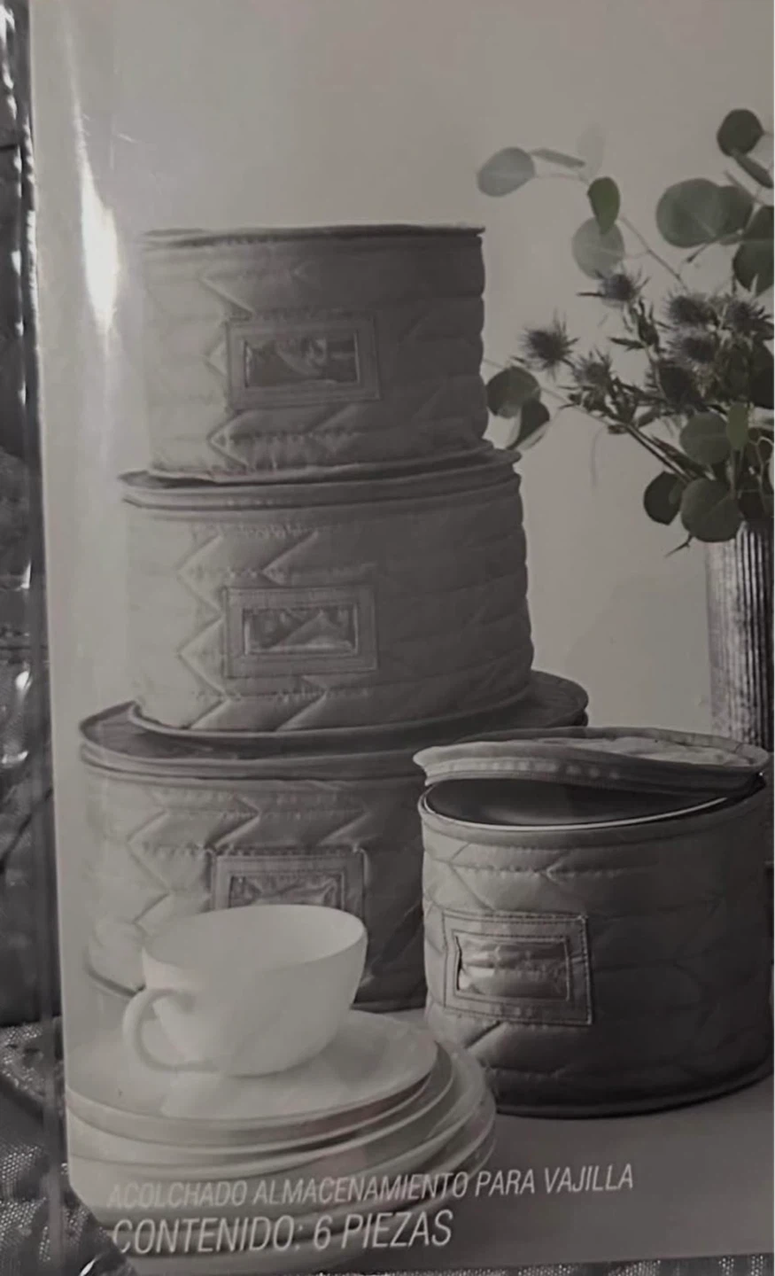 Our Table 6 Piece Quilted Dinnerware Storage Set - photo 5