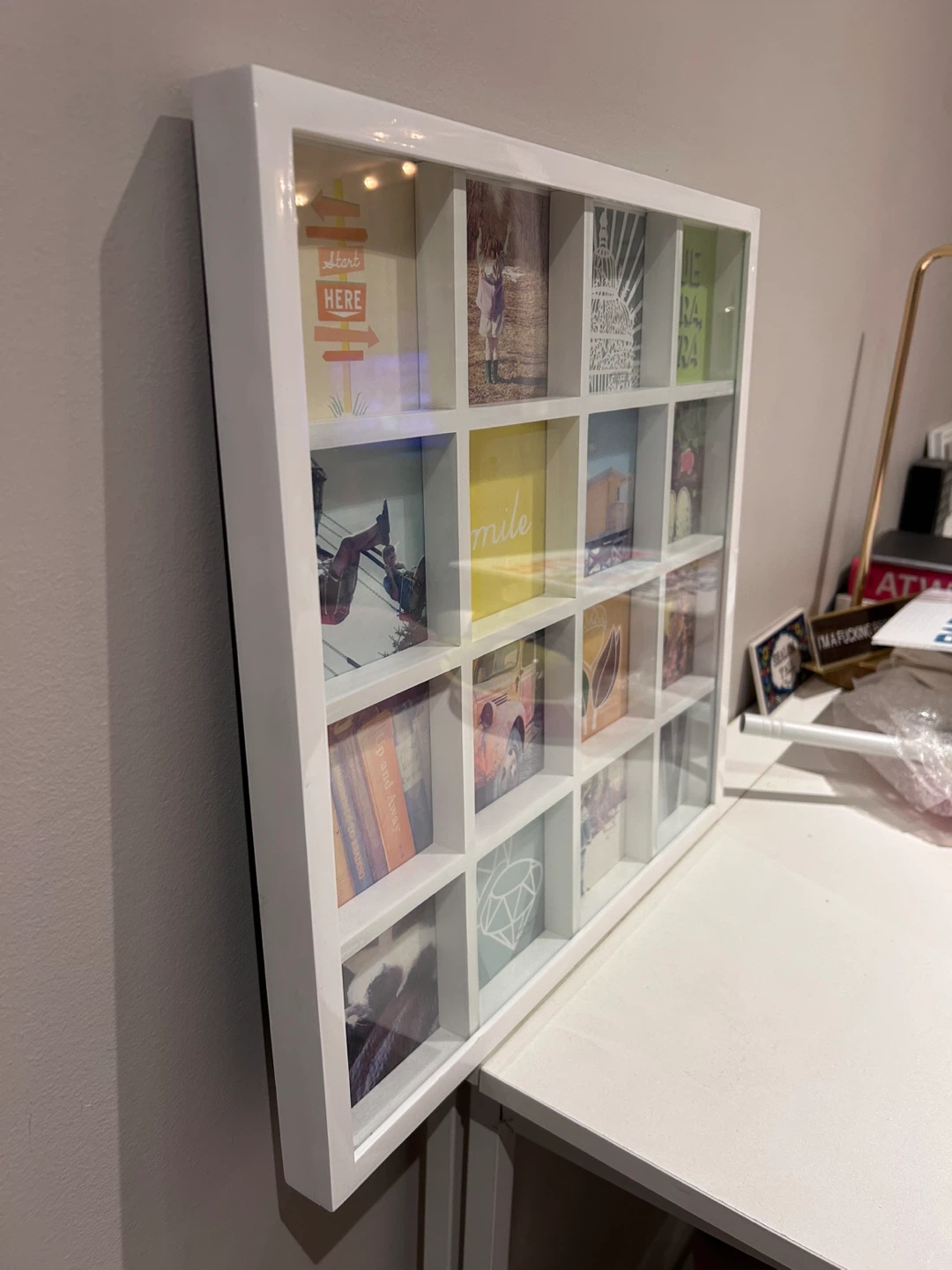 Square multi photo frame - photo 3