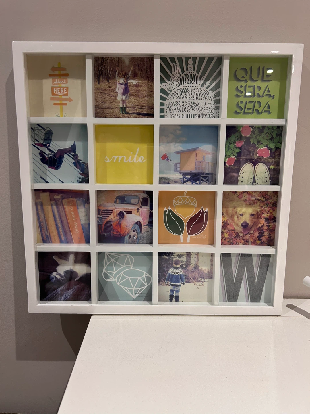 Square multi photo frame - photo 2
