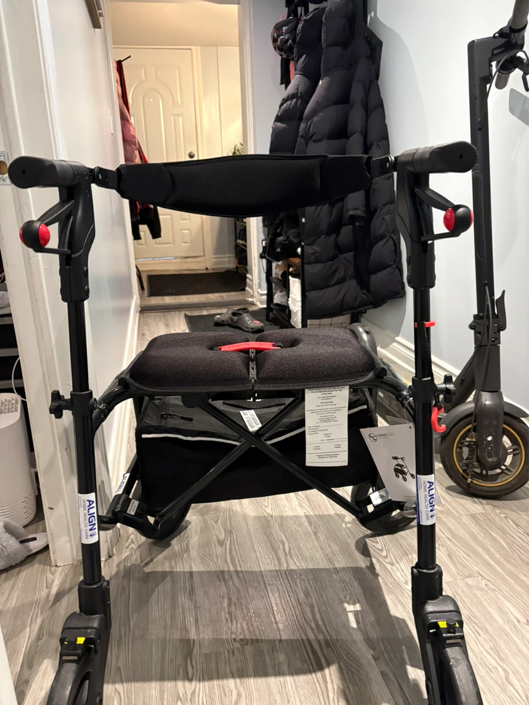 Nexus 3 Rollator Walker with Seat - photo 2