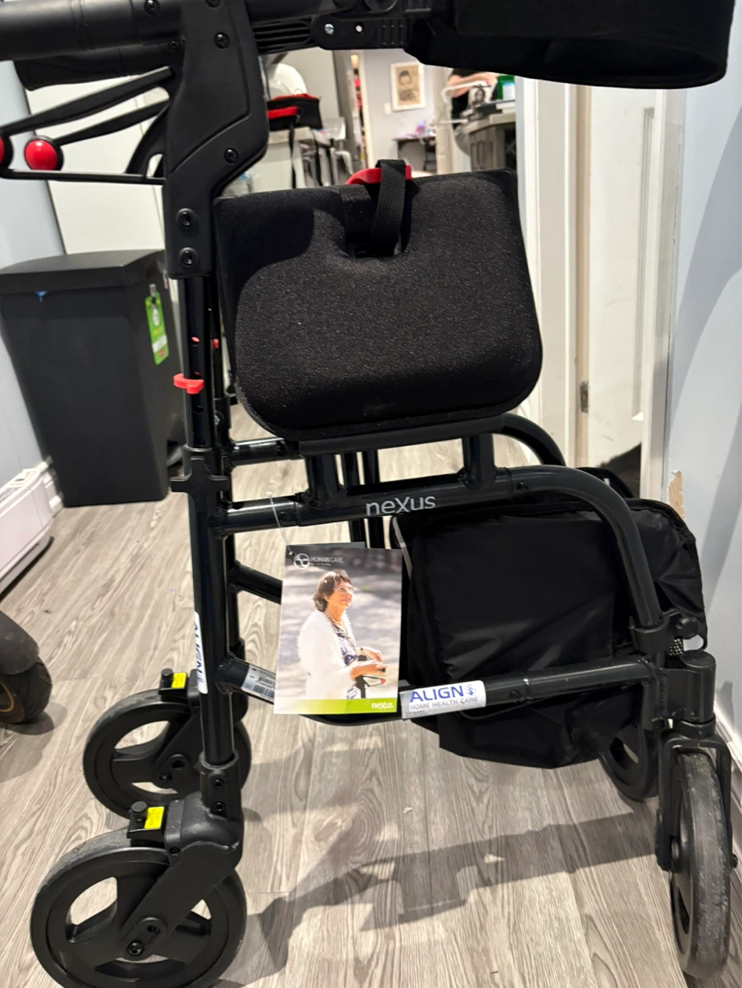 Nexus 3 Rollator Walker with Seat - photo 4