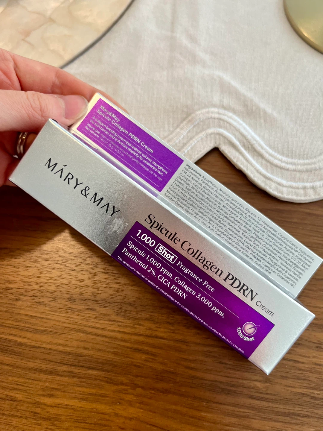 Mary&May Spicule Collagen PDRN Cream 15g