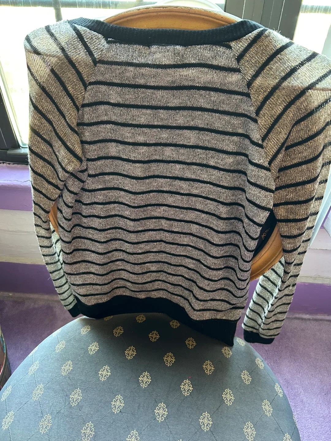 Bar III Striped Lightweight Sweater