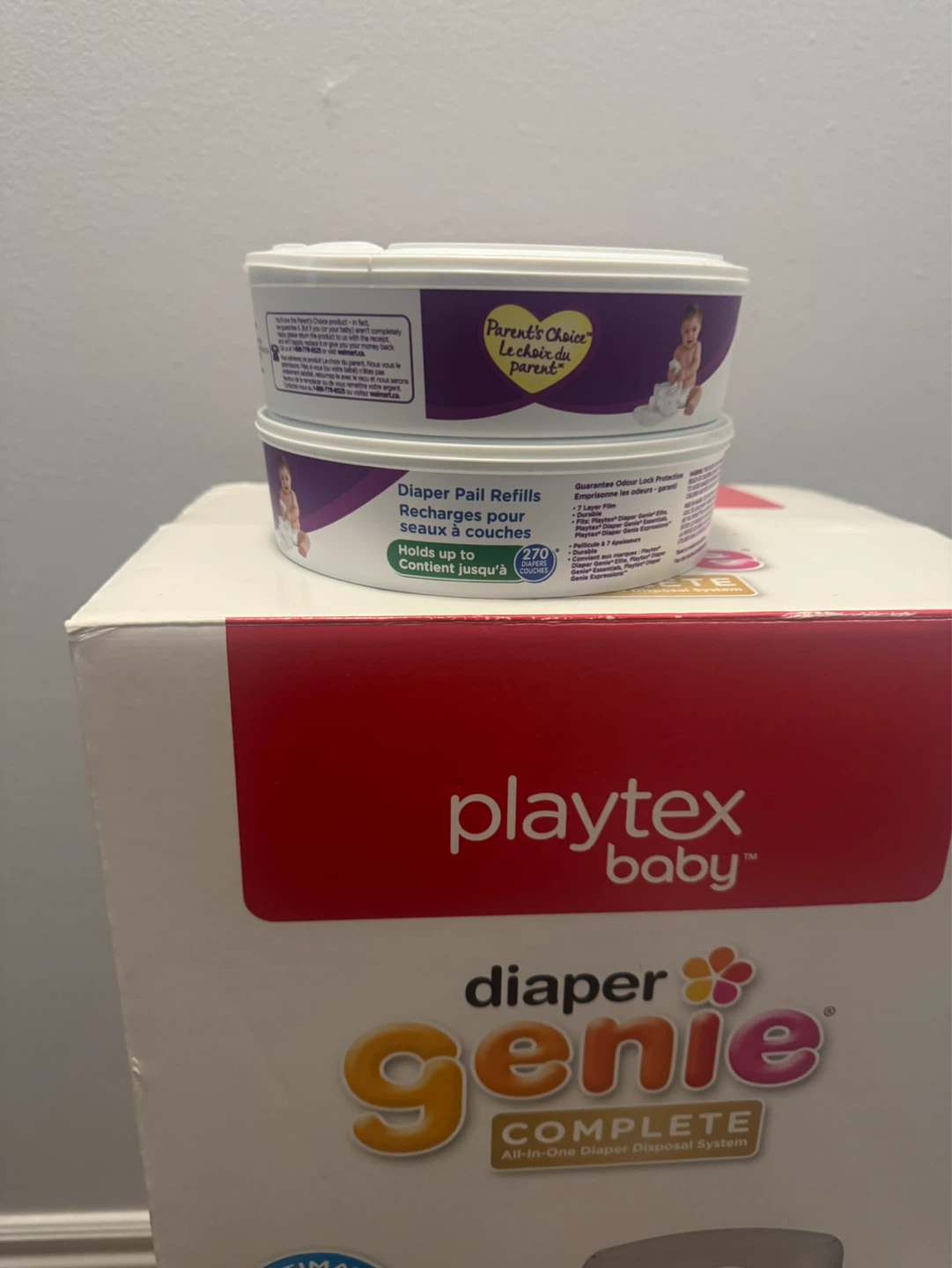 Diaper Genie Complete Pail with 3 Refills & 4 Carbon Filters - photo 3