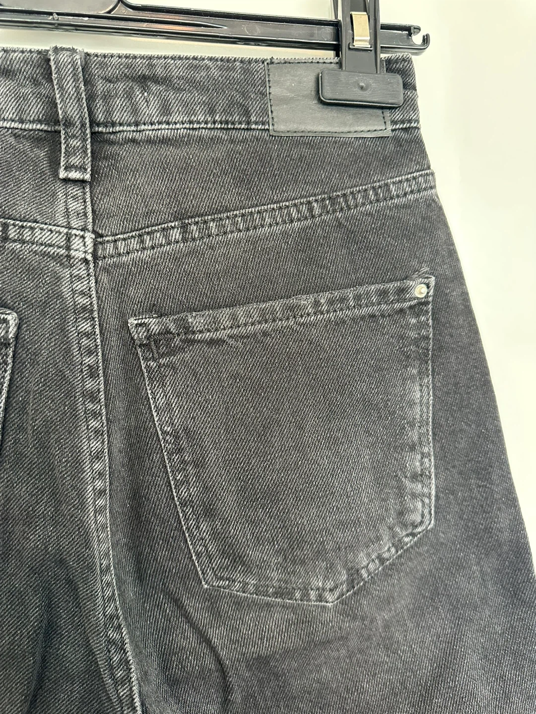 ZARA High Rise Straight Jewel Jeans - photo 5
