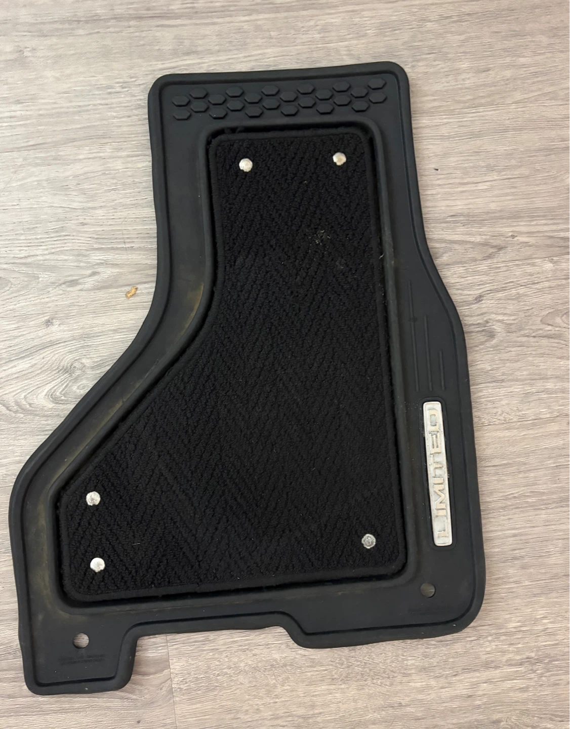 Ram 1500,Set of 3 Black Rubber Floor Mats - photo 4