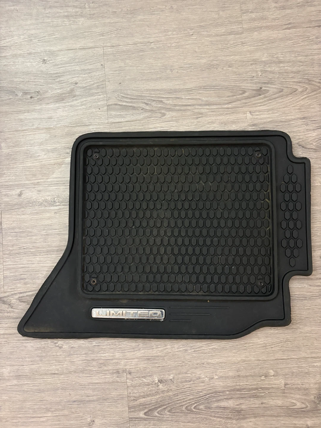 Ram 1500,Set of 3 Black Rubber Floor Mats - photo 2