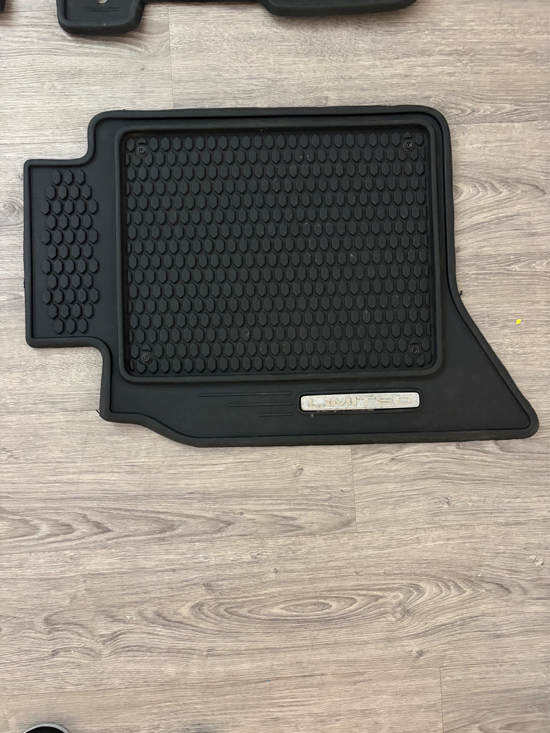 Ram 1500,Set of 3 Black Rubber Floor Mats - photo 3