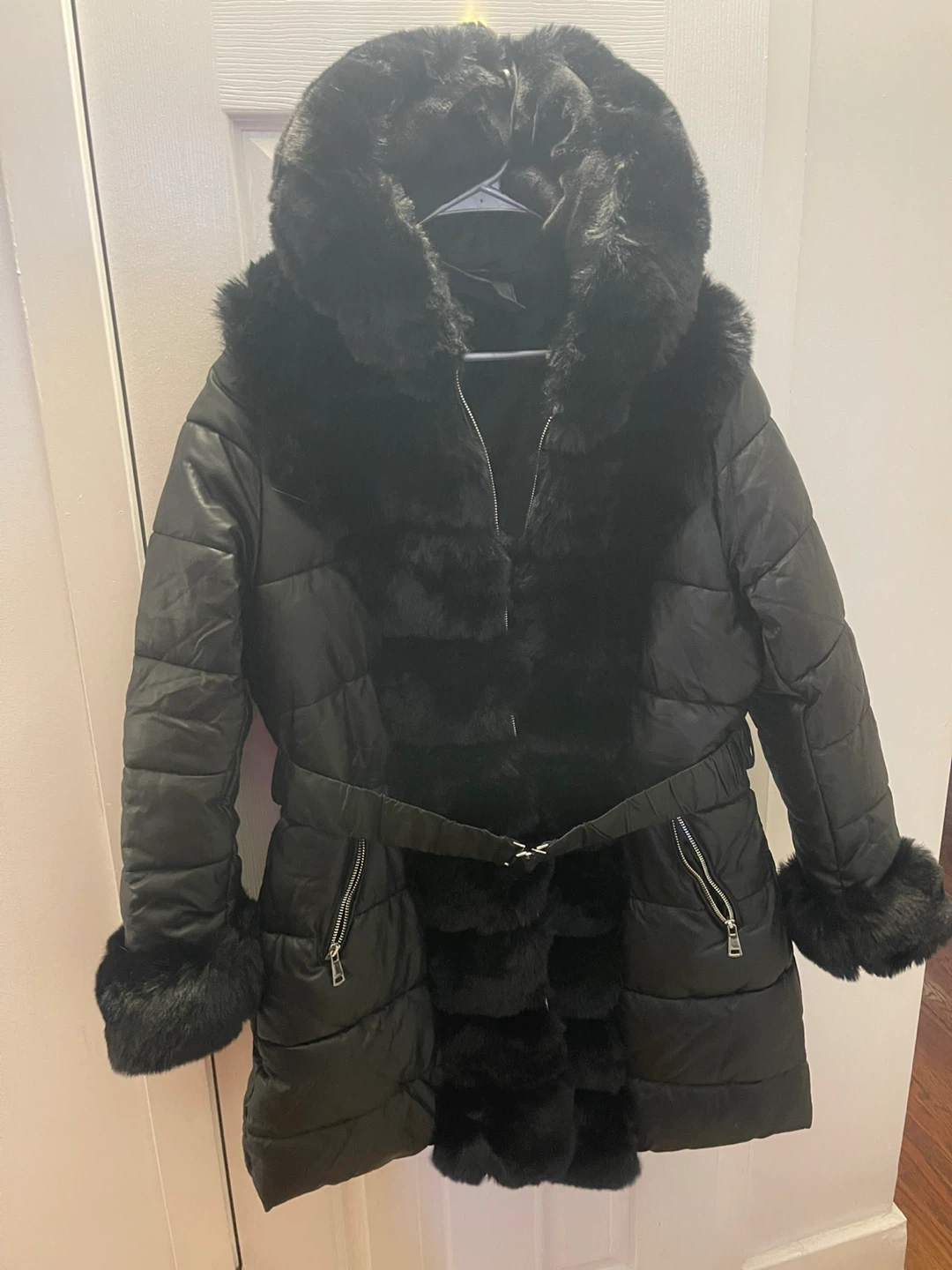 Ambiance Faux Fur Cropped Jacket - photo 3