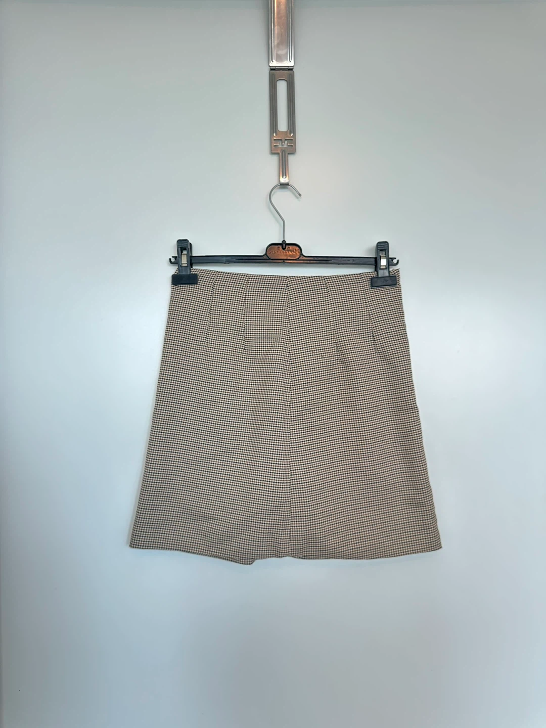 Oak + Fort Houndstooth Mini Skirt - photo 2