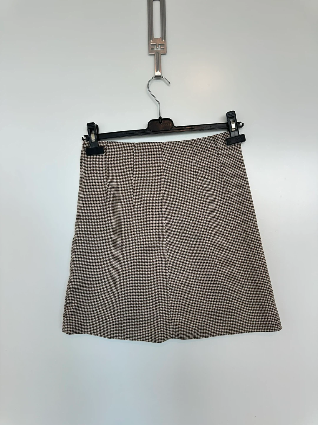 Oak + Fort Houndstooth Mini Skirt